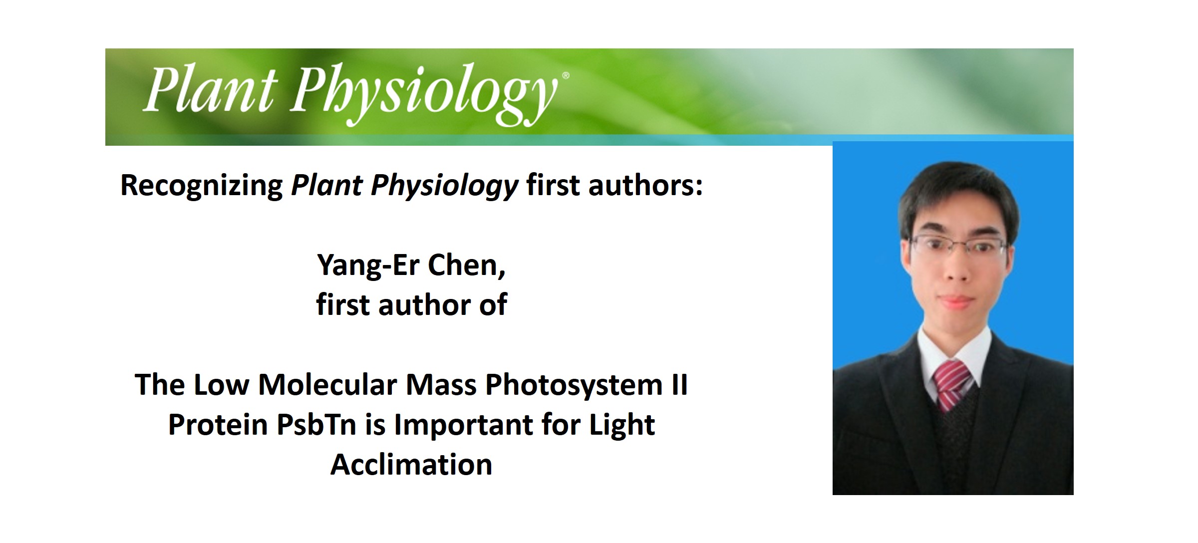 Plantae | Recognizing Plant Physiology First Authors: Yang-Er Chen ...