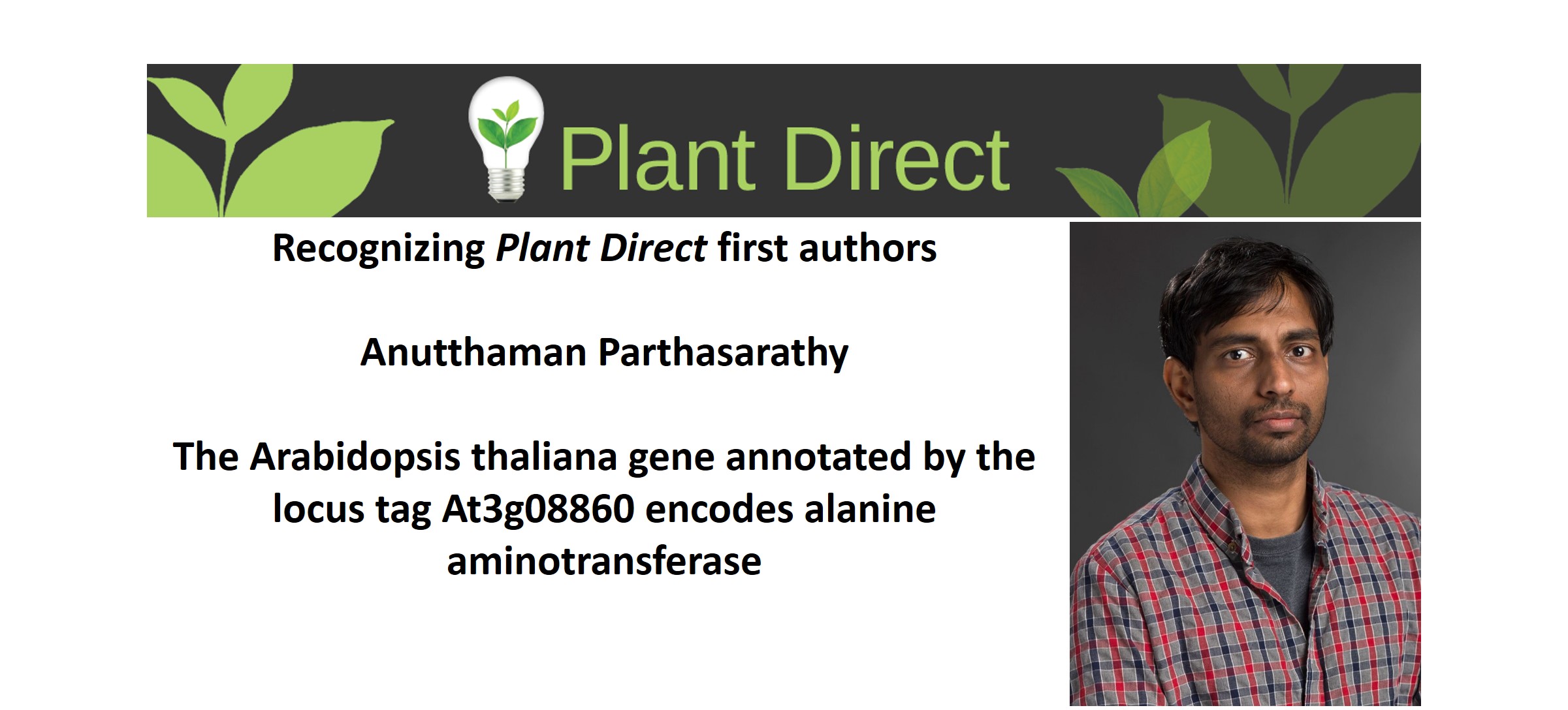Plantae | Recognizing Plant Direct first authors: Anutthaman