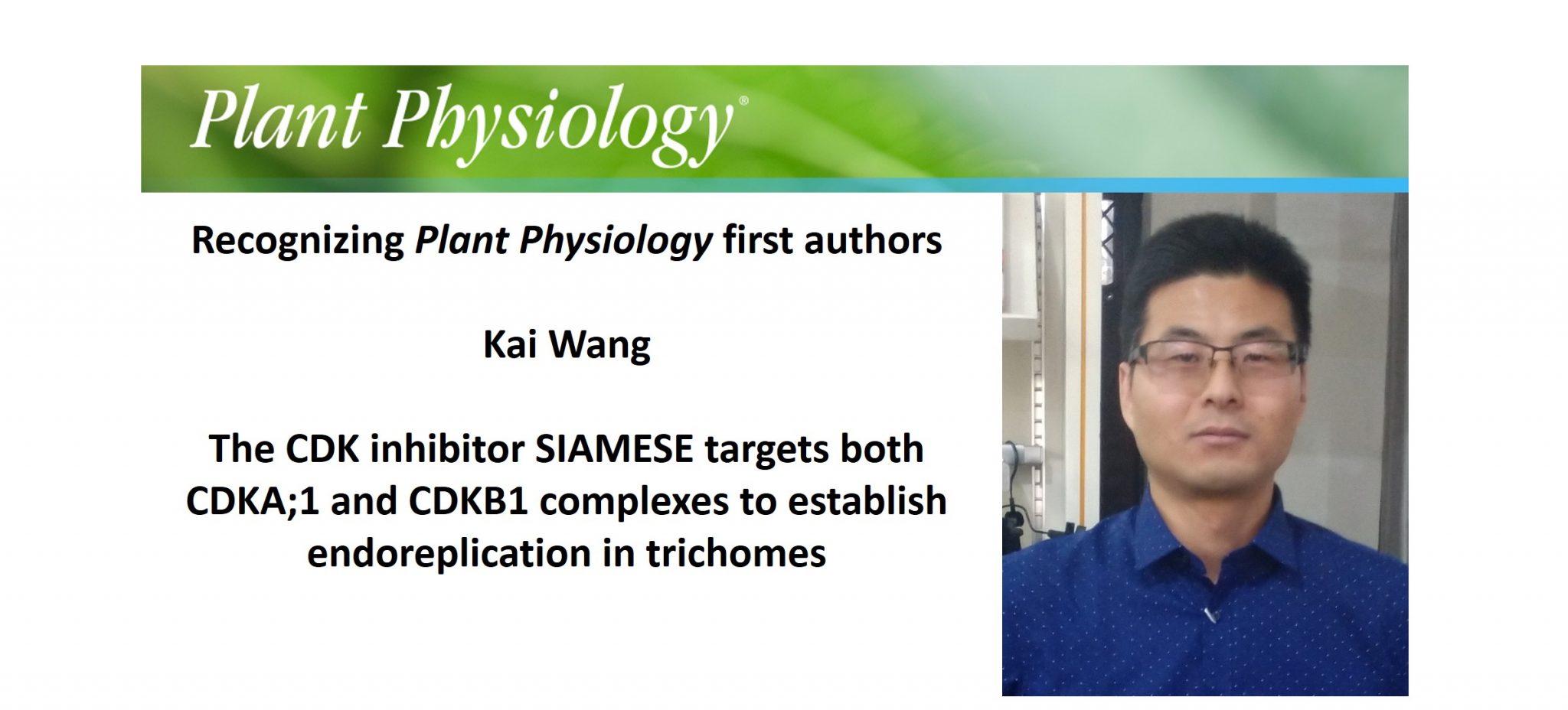 Recognizing Plant Physiology authors: Kai Wang | Plantae