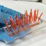 Device simulates human